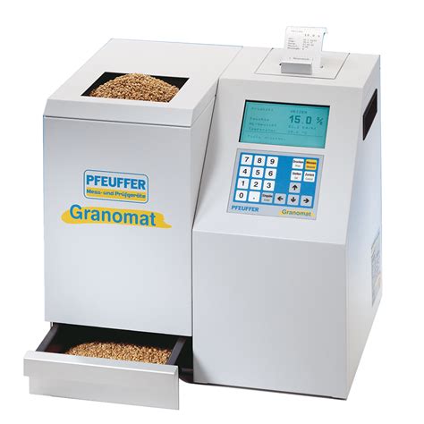 granomat pfeuffer|pfeuffer grain quality control.